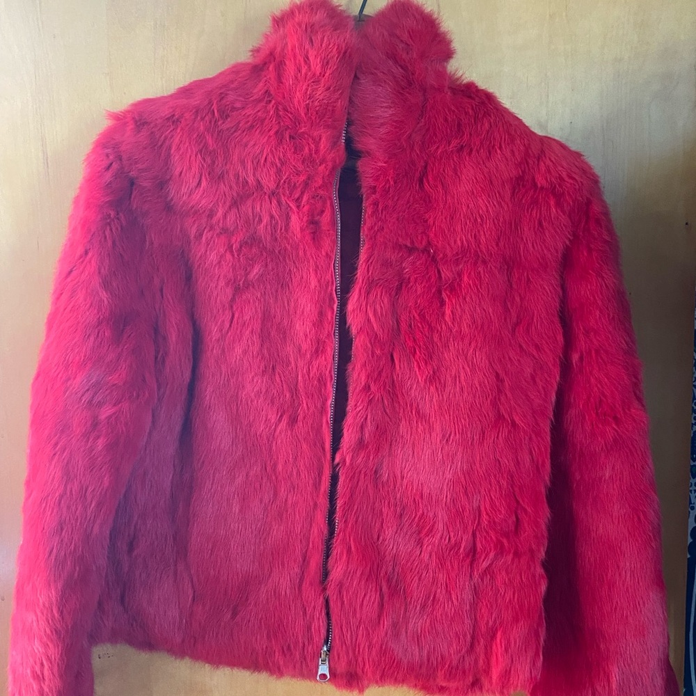 100% GENUINE FUR Wilson Leather Maxima REVERSIBLE Jacket